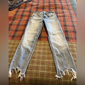Willow & Root jeans, size 24 light wash